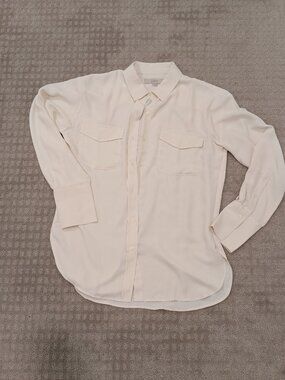 Loft cream blouse - Women's sz M